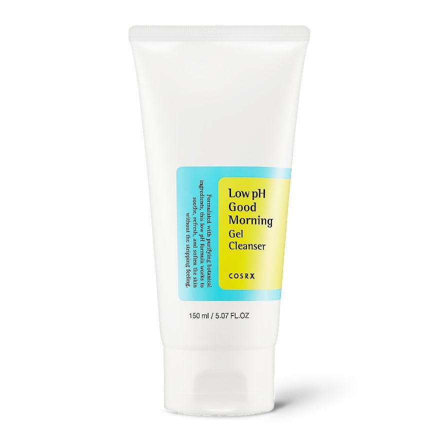 Gel Rửa Mặt Tràm Trà 0.5% BHA Có Độ pH Thấp Cosrx Low pH Good Morning Gel Cleanser.